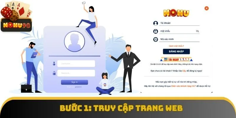 Thành viên phải vào đúng website khi đăng nhập Nohu90 Thành viên phải vào đúng website khi đăng nhập Nohu90