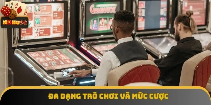 Sự phong phú trong kho trò chơi với các mức cược ưu đãi Sự phong phú trong kho trò chơi với các mức cược ưu đãi